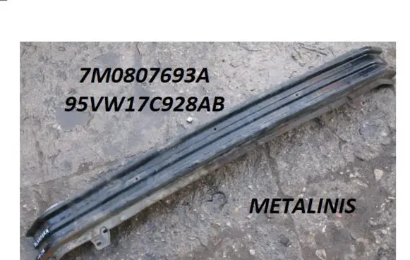 Seat Alhambra (Mk1) Front bumper cross member 7M0807693A 95VW17C928AB