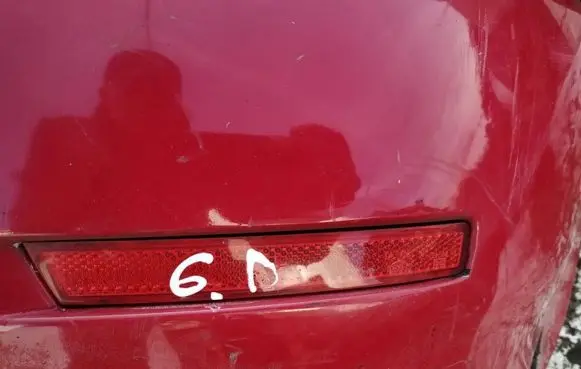 Alfa Romeo 156 Rear tail light reflector