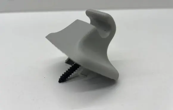 Sun visor clip/hook/bracket