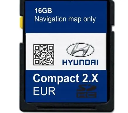 Hyundai i20 (GB IB) Navigation maps CD/DVD GEN2