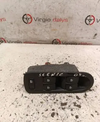 Renault Megane II Electric window control switch 156018070