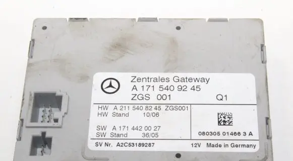 Mercedes-Benz SLK R171 Gateway control module A1715409245 A2115408245