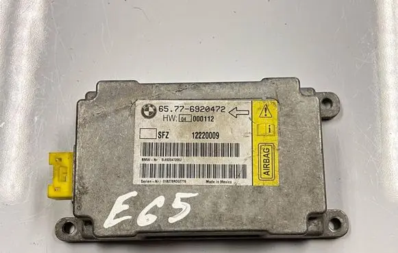 BMW 7 E65 E66 Airbag control unit/module 6920472 12220009 000112