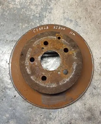 Toyota Verso Rear brake disc