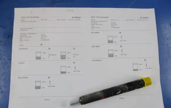 Renault Scenic II - Grand scenic II Fuel injector 8200827965
