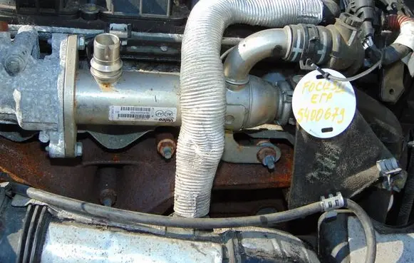 EGR valve cooler