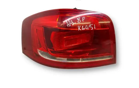 Audi A3 S3 A3 Sportback 8P Rear/tail lights 8P3945095A