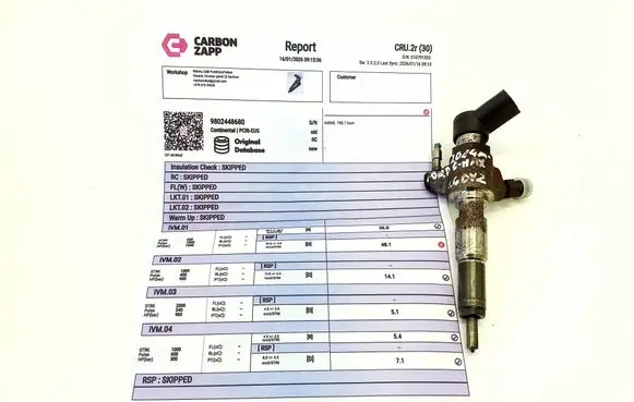 Ford C-MAX II Fuel injector 9802448680