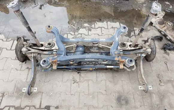 Rear axle beam