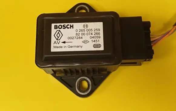 Renault Megane II ESP acceleration yaw rate sensor 0265005259 8200074266