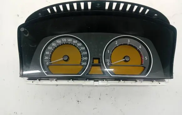 BMW 7 E65 E66 Speedometer (instrument cluster) 110080103 62119124811