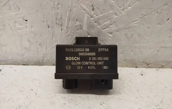 Land Rover Range Rover Sport L320 Glow plug pre-heat relay 9X2Q12B533BB 9665940680 0281003048