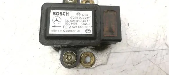 Mercedes-Benz A W168 ESP acceleration yaw rate sensor 0265005219 0015429018 0015404417