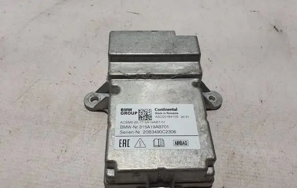 BMW 4 G22 G23 G24 G26 Airbag control unit/module 5A19AB7