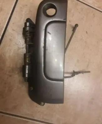 Rear interior roof grab handle