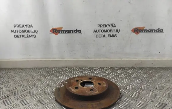 Toyota Prius (XW50) Rear brake disc