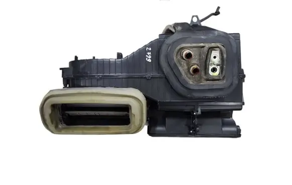 Interior heater climate box assembly