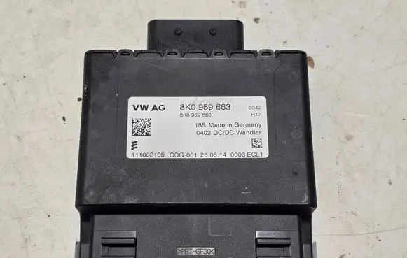 Audi A4 S4 B8 8K Other control units/modules 8K0959663