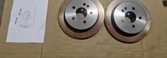 Mercedes-Benz ML W163 Rear brake disc