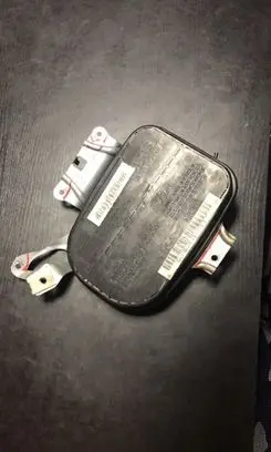 Front door airbag