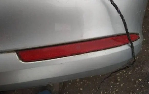 Rear tail light reflector