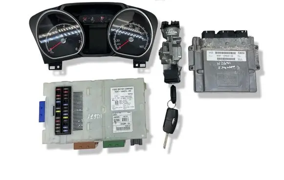 Ford Mondeo MK IV Engine ECU kit and lock set 6G9112A650CG 7G9T14A073DD 8M2T10849PA
