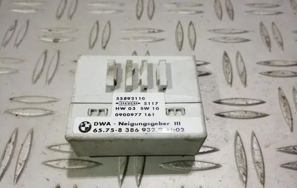 BMW 3 E46 Alarm control unit/module 657583869329 55892110 0900977161