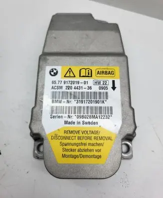BMW 5 E60 E61 Airbag control unit/module 9172019 6577917201901