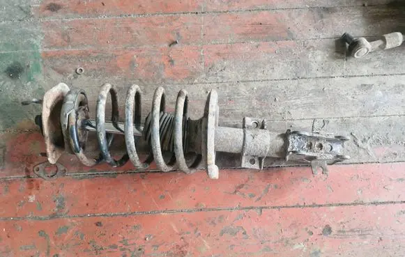 Volvo S80 Front shock absorber with coil spring