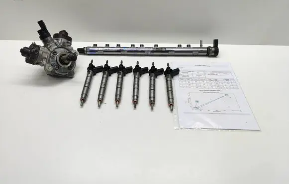 BMW 5 F10 F11 Fuel injection system set 7823461 782346101 0445117030