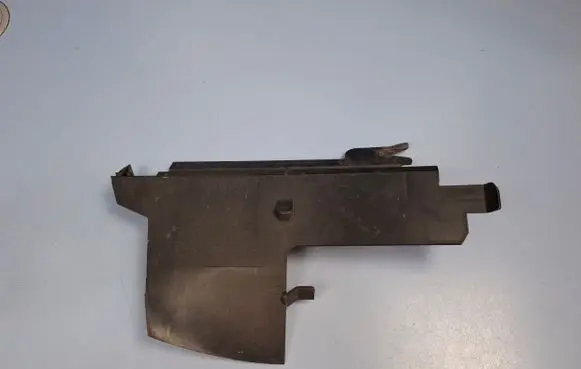 Intercooler air guide/duct channel