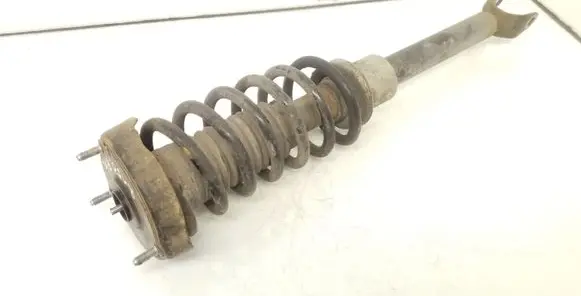 Front shock absorber with coil spring