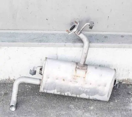 Hyundai Ioniq Rear muffler/silencer tail pipe UO14NGS
