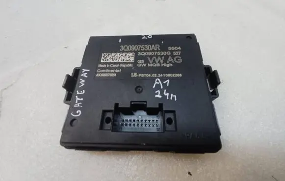 Audi A1 Gateway control module 3Q0907530AR 3Q0907530G