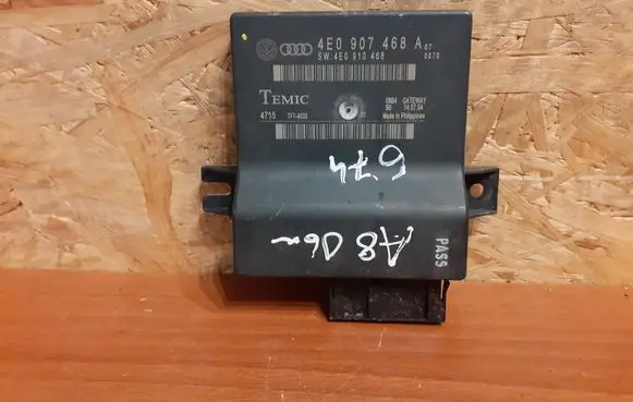 Audi A8 S8 D3 4E Gateway control module 4E0907468A 4E0910468