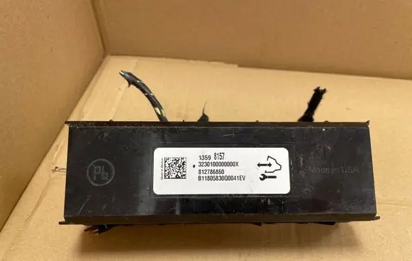 Chevrolet Camaro Other control units/modules 13598157