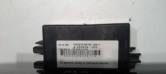 Toyota Yaris Engine control unit/module 89978450d011