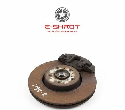 Audi A3 S3 8L Front wheel hub spindle knuckle 1J0407256AH 3A0615124