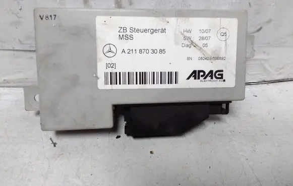 Mercedes-Benz E W211 Other control units/modules A2118703085