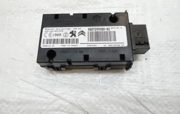 Peugeot 508 Tire pressure control unit 9807299980