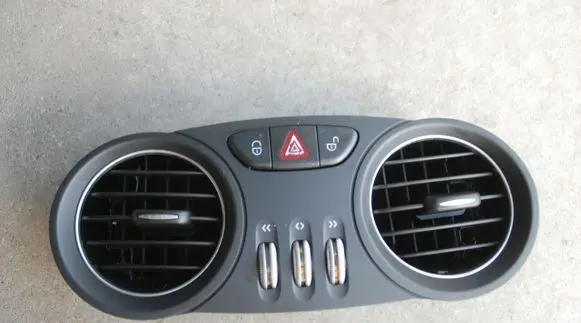 Mercedes-Benz SL R230 Dash center air vent grill 2308300454
