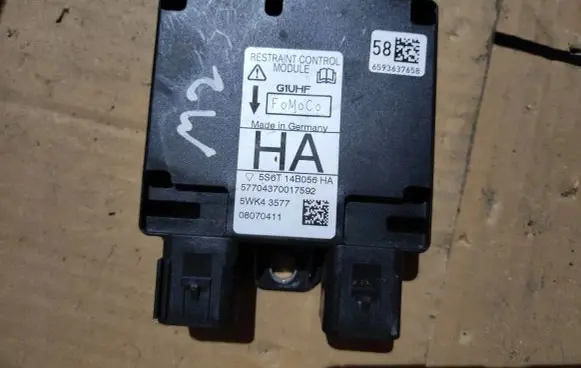 Mazda 2 Airbag control unit/module 5S6T14B056HA 48060406 5WK43577