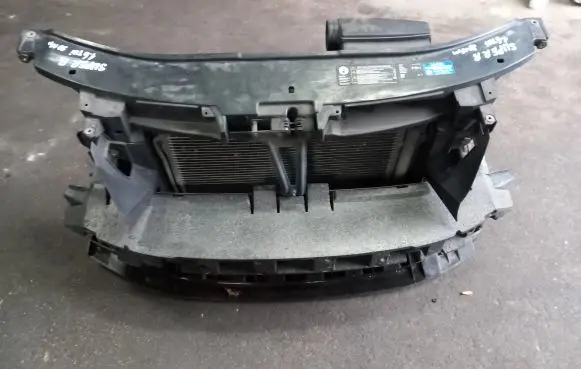 Radiator support slam panel