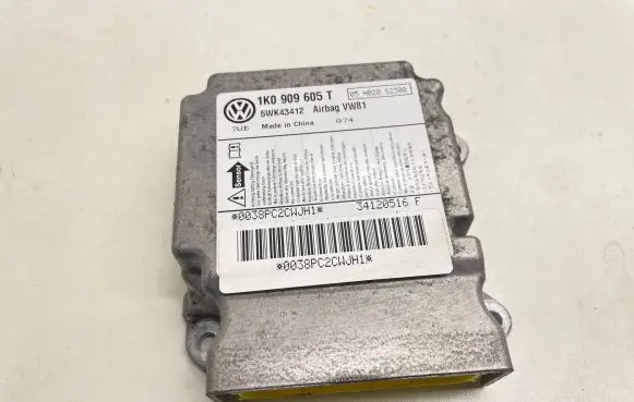 Skoda Octavia Mk2 (1Z) Airbag control unit/module 1K0909605T 5WK43412