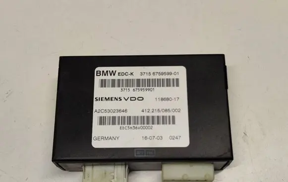 BMW 7 E65 E66 Suspension control unit/module 37156759599 6759599