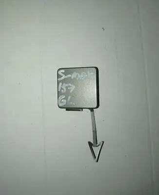 Ford S-MAX Rear bumper row hook cap/cover EM2B17K922AW