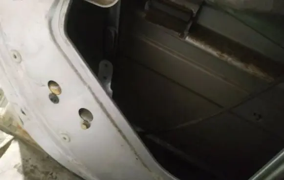 Sliding door window regulator with motor