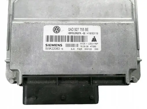Volkswagen Touareg I Engine control unit/module 0AD927755BE