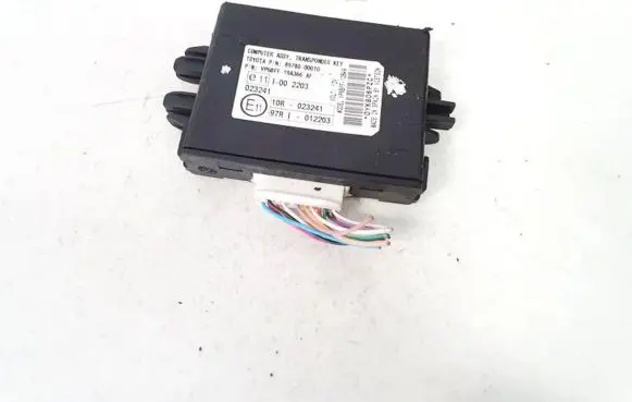 Toyota Yaris Other control units/modules 897800d010 97rl-012203