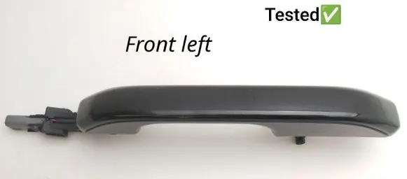 Front door exterior handle